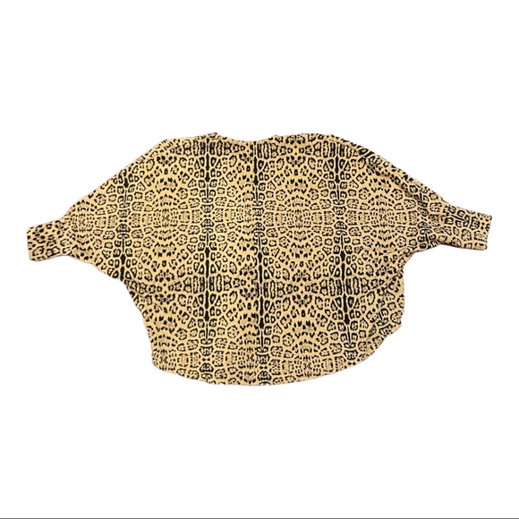 Cozy Tie-Front Animal-Print Cardigan Chico’s 1 - Picture 3 of 7